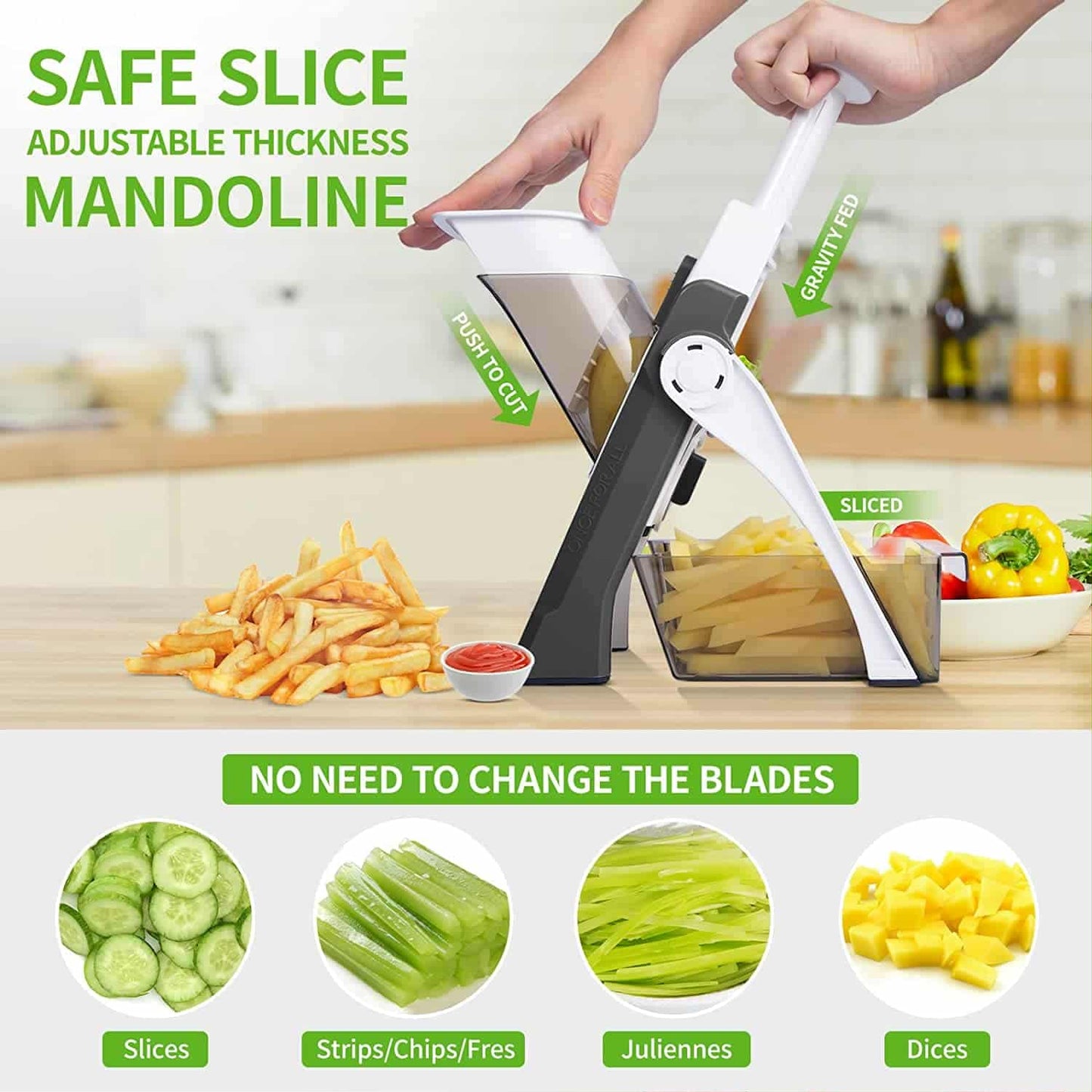 Safe Slicer Vegetable Cutter/Slicer