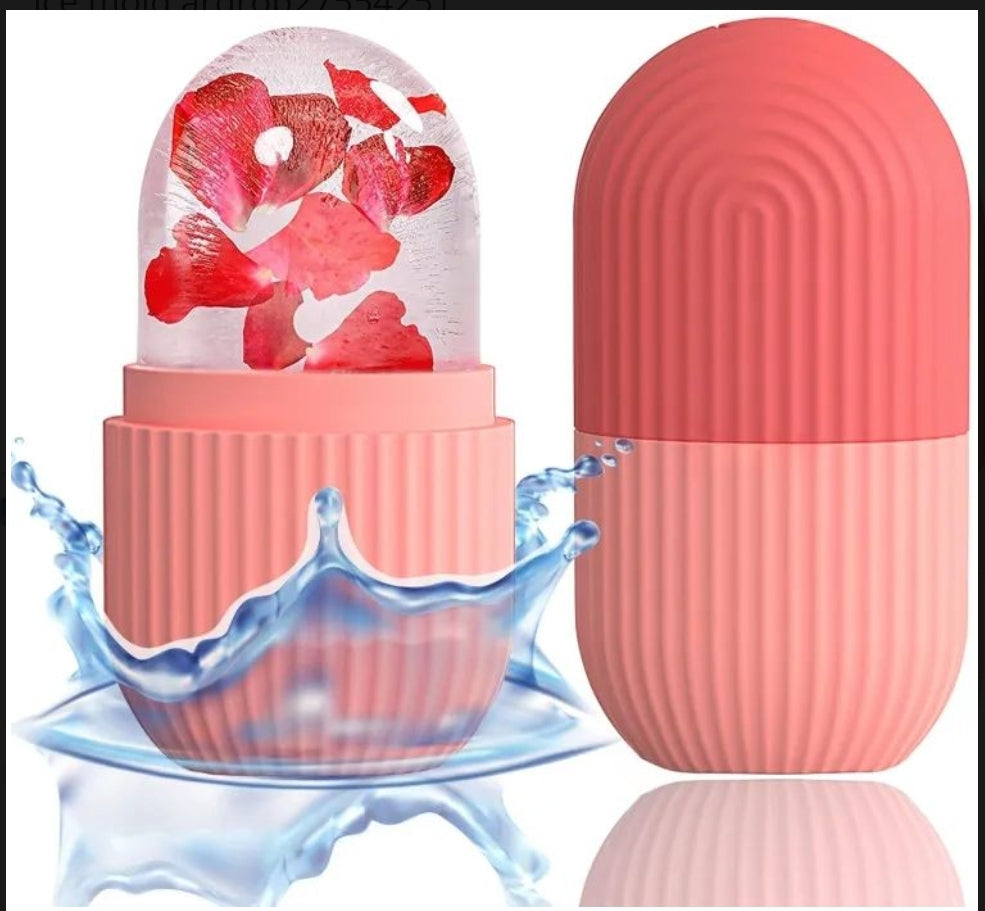 Silicone Ice Cube Roller Massager for Face,Eyes and Neck