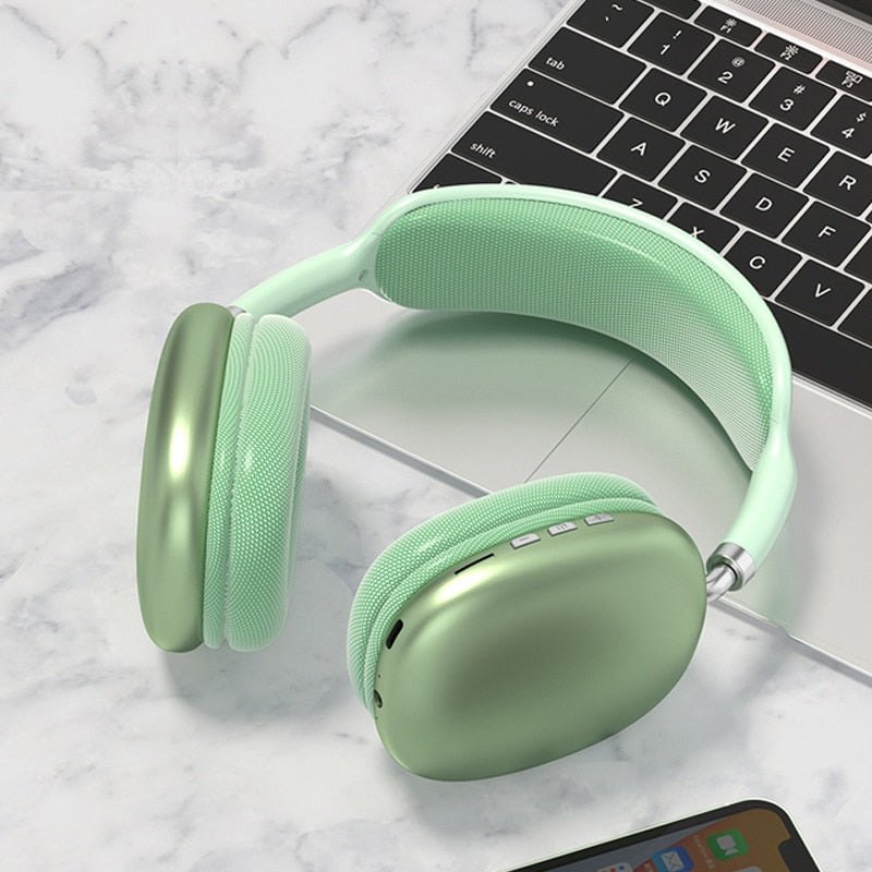 P9 Wireless Bluetooth Headphones With Mic Noise Cancelling Headsets Stereo Sound Earphones Sports Gaming Headphone Supports Noise Cancellation