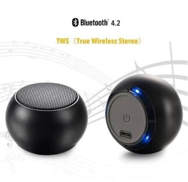 Jbl Mini Portable Wireless Bluetooth Speaker – With Multi Coulors - Hassify– Heavy Bass, High Sound Quality, Rechargeable, Fm/tf Card Support – Best For Outdoor & Travel ( Random Color )