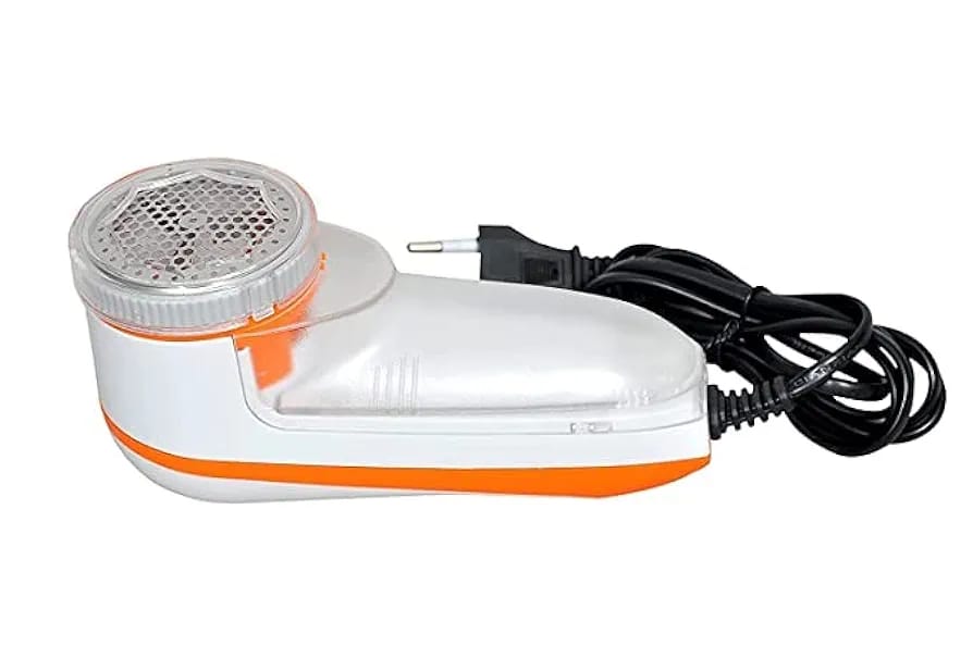 New Nova Nlr-208 Electric Fabric Lint Remover – Rechargeable, High-speed Rotary Blades