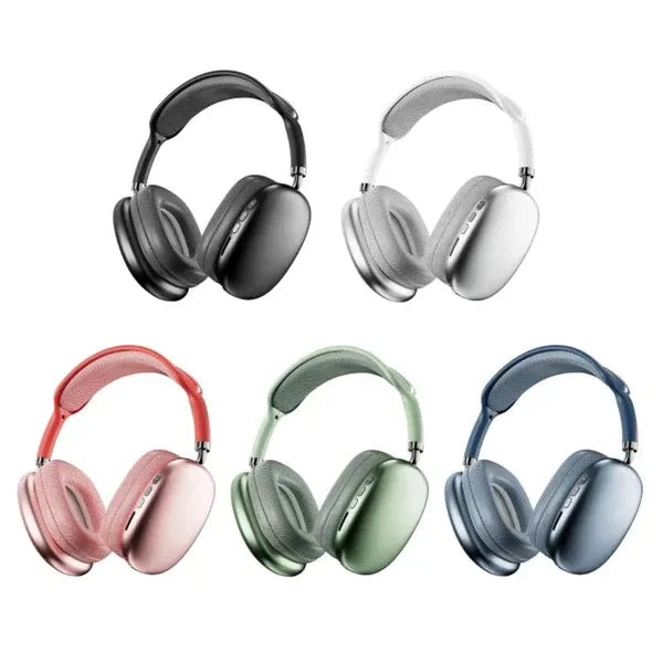 P9 Wireless Bluetooth Headphones With Mic Noise Cancelling Headsets Stereo Sound Earphones Sports Gaming Headphone Supports Noise Cancellation