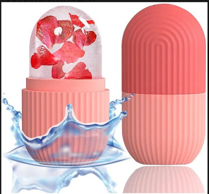 Silicone Ice Cube Roller Massager for Face,Eyes and Neck